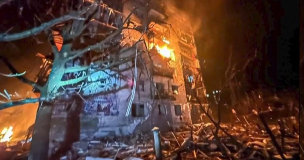 Russia aims dozens of missiles and drones against Ukraine as Zelenskyy visits Macron