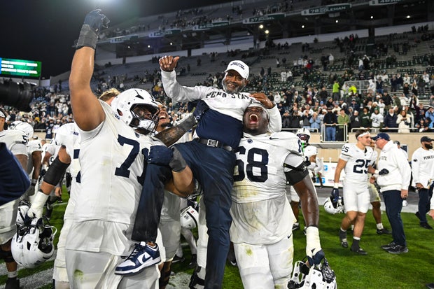 COLLEGE FOOTBALL: NOV 15 Penn State at Michigan State