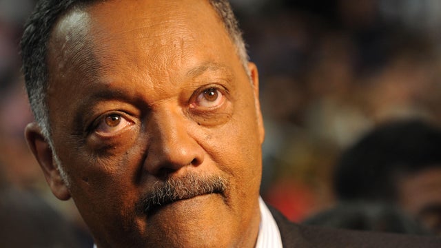 The Rev. Jesse Jackson is seen on the floor at the Time Warner Cable Arena in Charlotte, North Carolina, on Sept. 4, 2012, the first day of the Democratic National Convention. 