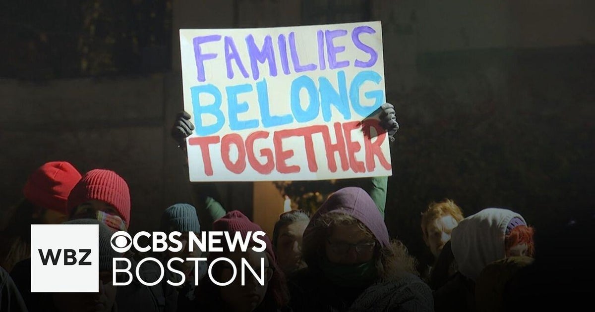 Dozens demonstrate at Boston University protesting ICE detainment of ...