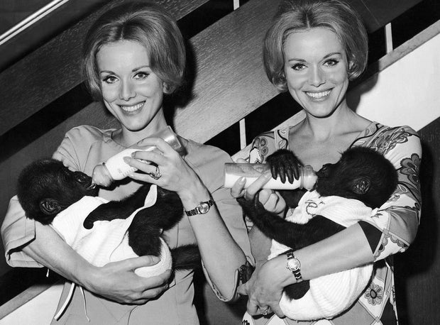 Germany Frankfurt Alice and Ellen Kessler