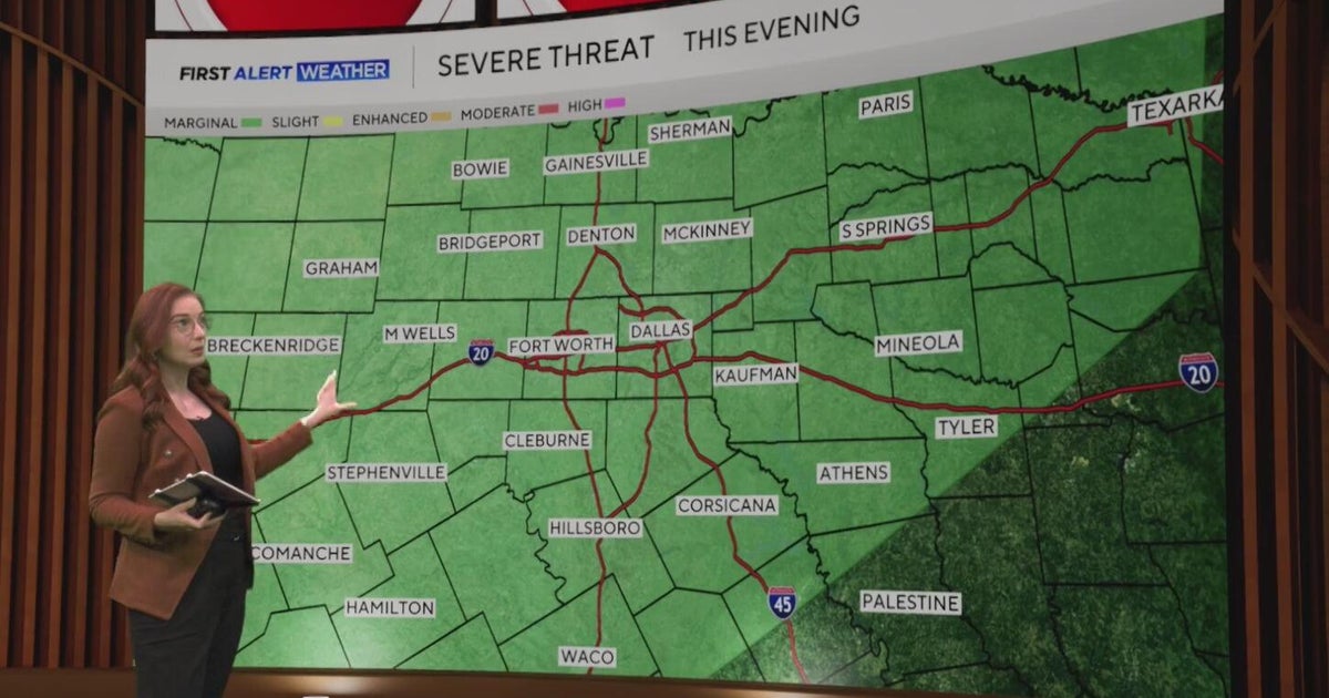 Multiple rounds of heavy rain on the way to North Texas - CBS Texas