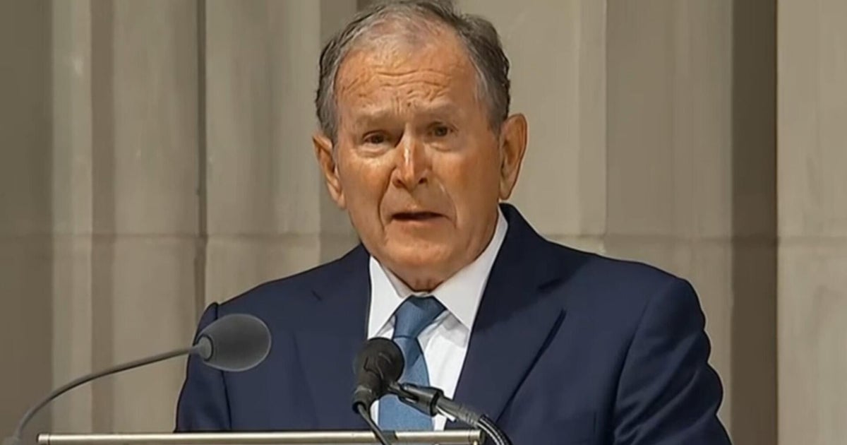 Watch: George W. Bush eulogizes Dick Cheney at National Cathedral funeral