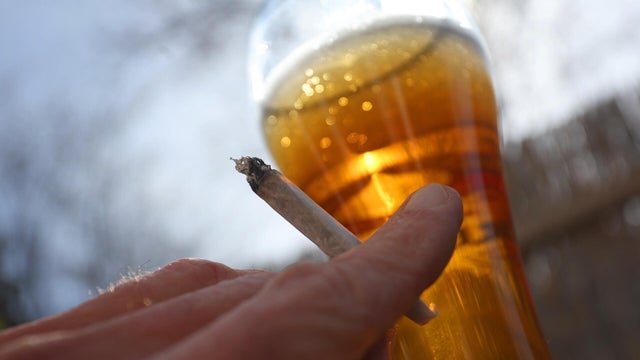Cannabis and beer 