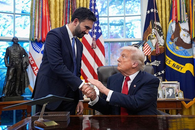 President Trump Meets New York Mayor-Elect Mamdani At White House