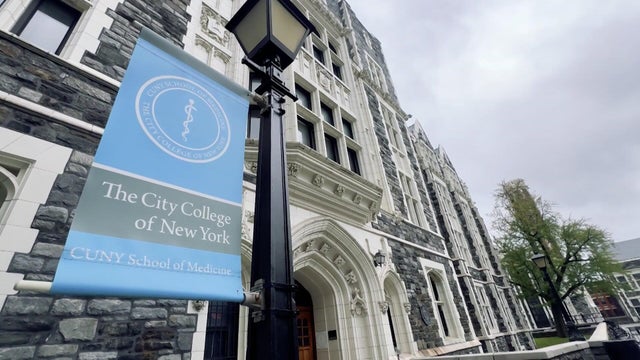 Exterior of CUNY School of Medicine building 