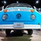 Restored VW "Magic bus" that survived California wildfire makes public debut