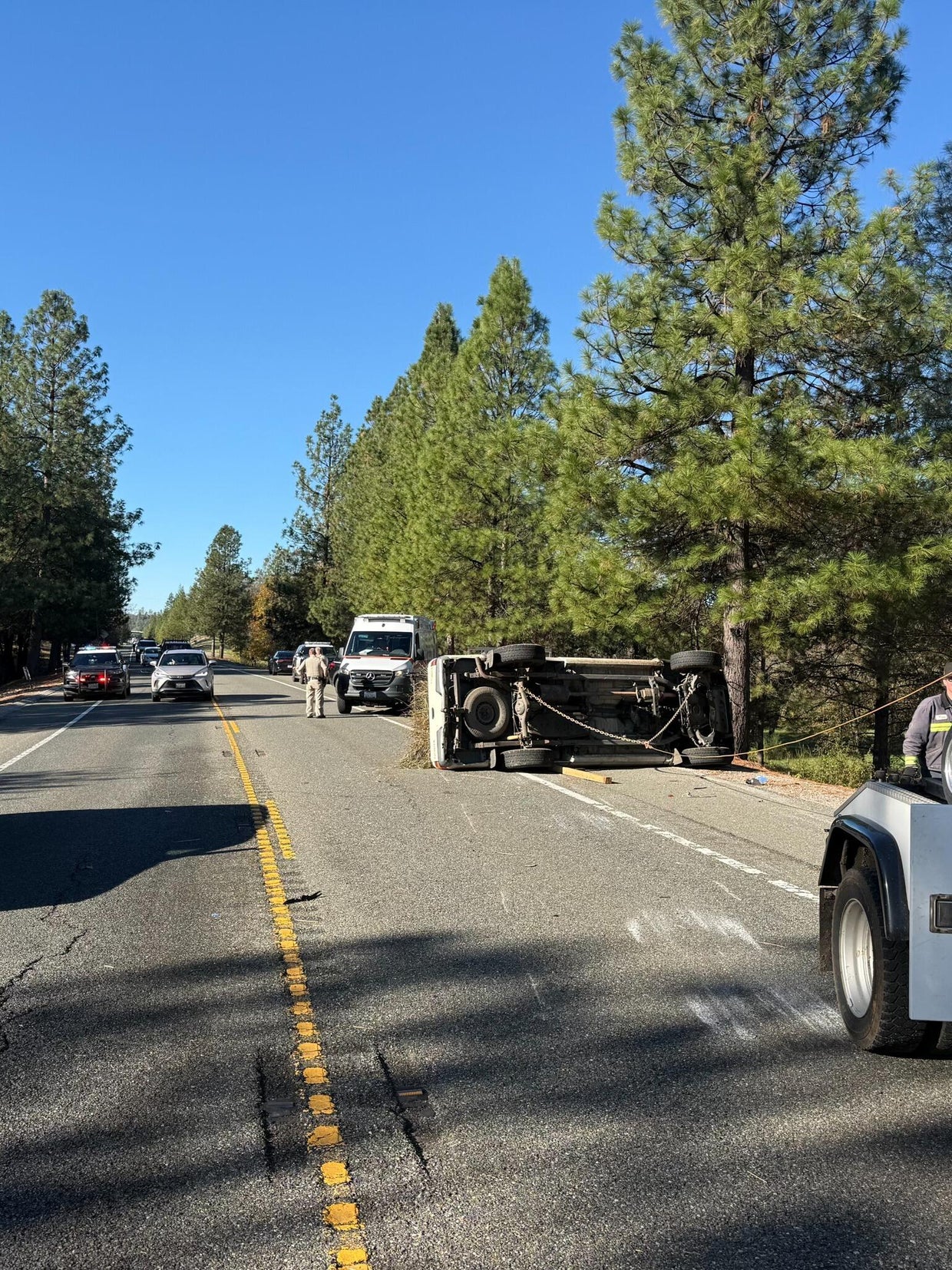 Driver on Highway 20 near Grass Valley hospitalized after rear-ending ...