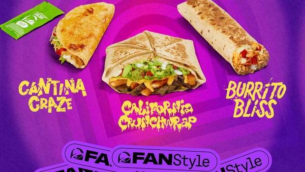 Taco Bell "Fan Style Menu" items 