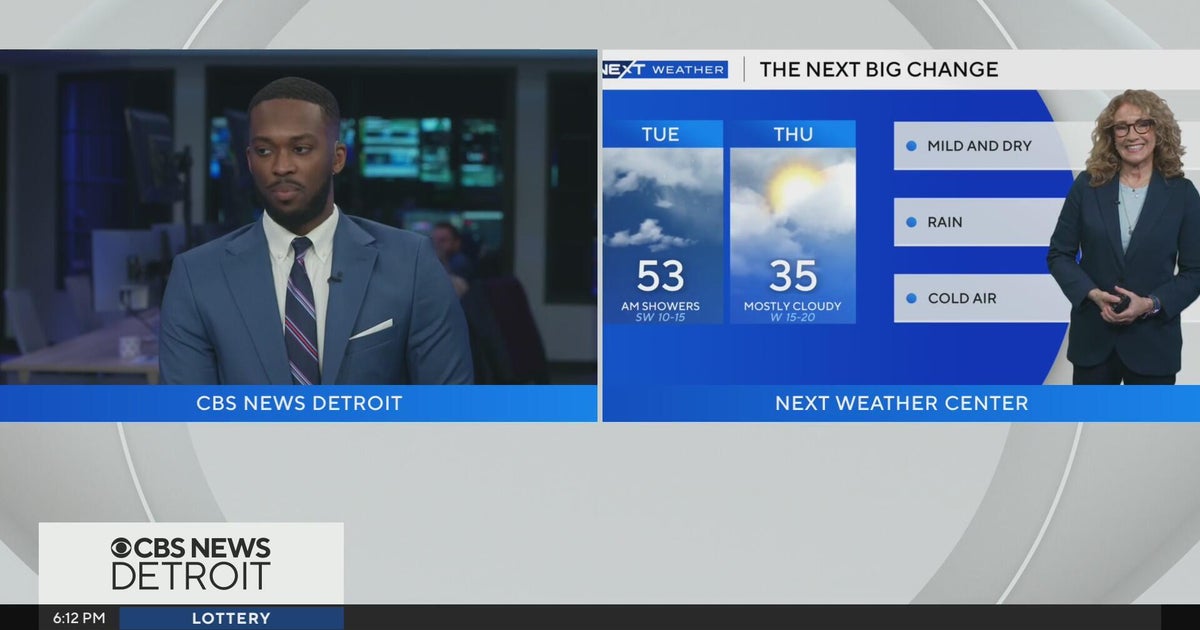 Sunny and dry to end the weekend - CBS Detroit