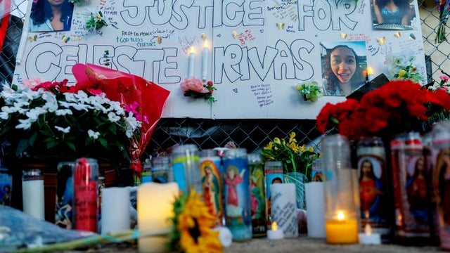 Memorial for murdered teen in Lake Elsinore, CA 