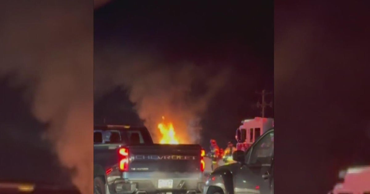 Woman killed after vehicle catches fire following crash on Parkway East ...