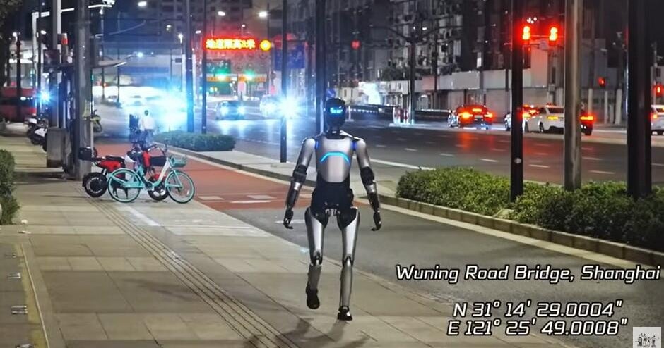 Chinese robot walks 66 miles in 3 days, straight into the record books