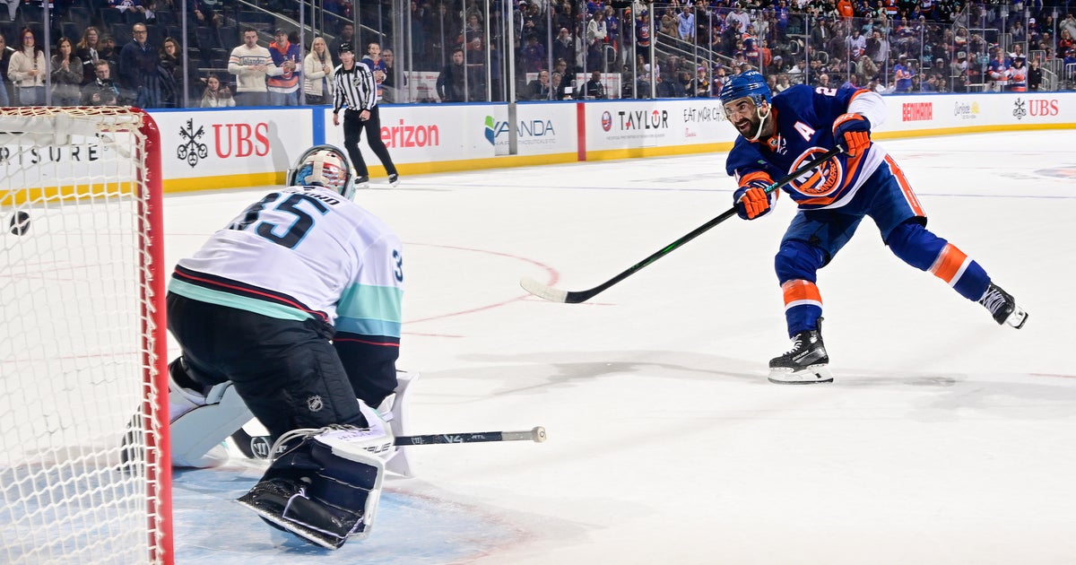 Islanders finally find goals in the shootout, outlast Kraken