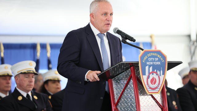 NYC Mayor Adams Attends Ceremony At FDNY Headquarters Ahead Of 9/11 Anniversary 