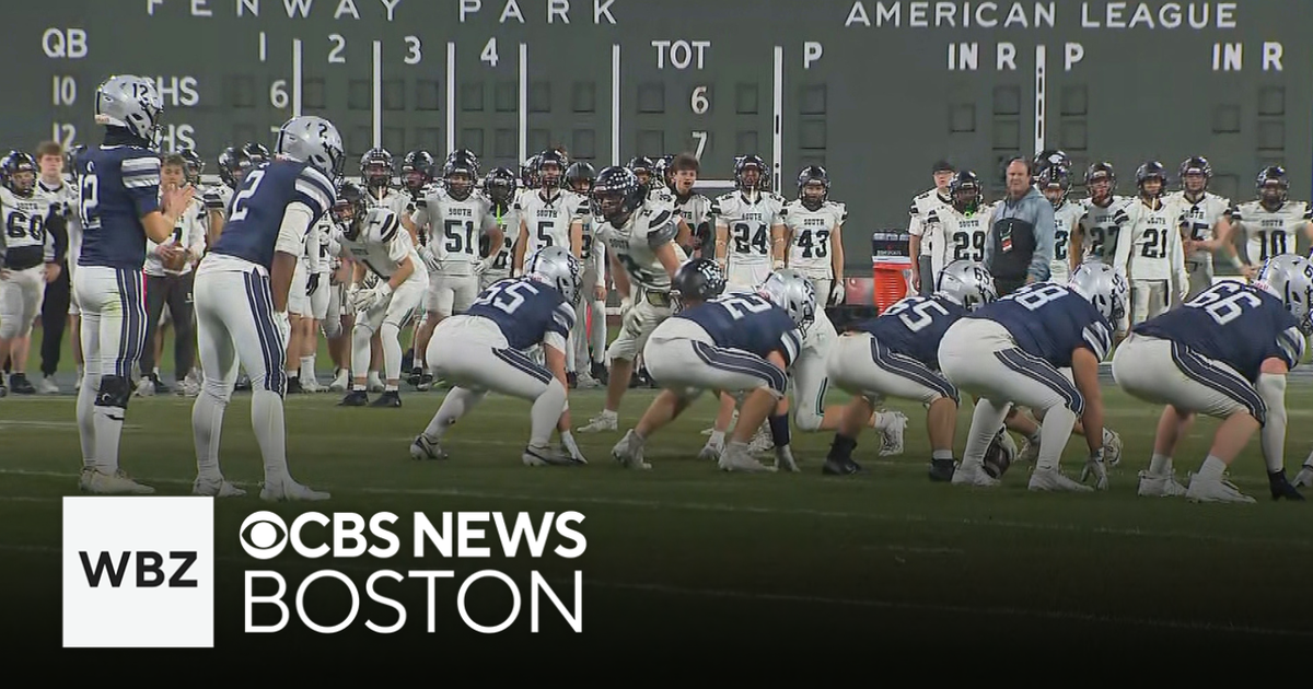 Massachusetts High School Football Teams Play at Fenway Park