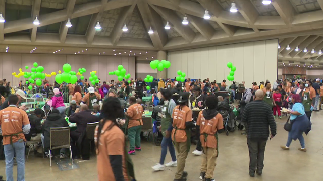 Annual Goodwill Thanksgiving Dinner in Baltimore, Maryland 