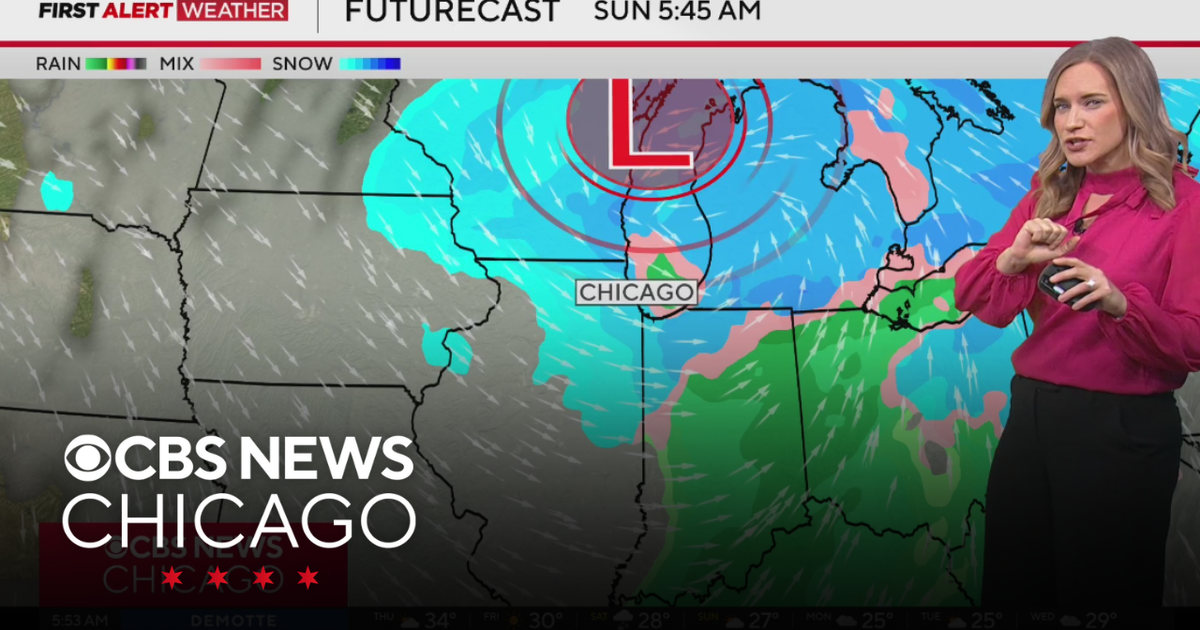 Winter storm in store for Chicago on Saturday - CBS Chicago