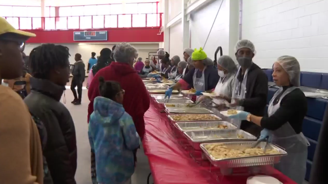 44th Annual Bea Gaddy Thanksgiving Dinner in Baltimore, Maryland 2025 