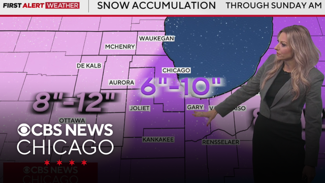 Winter storm warning in effect on Saturday