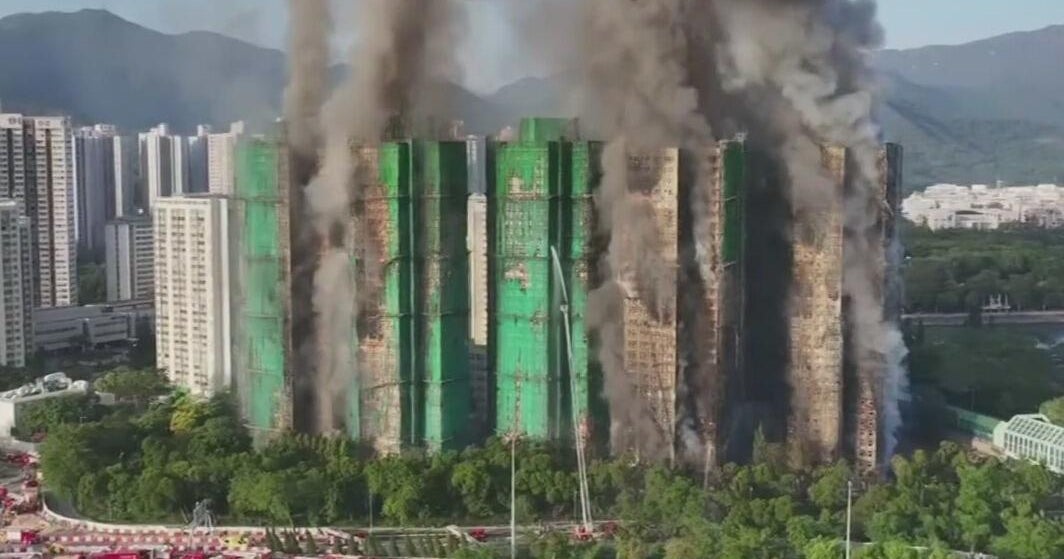 Hong Kong high-rise inferno kills at least 128 as maintenance-firm workers among those arrested