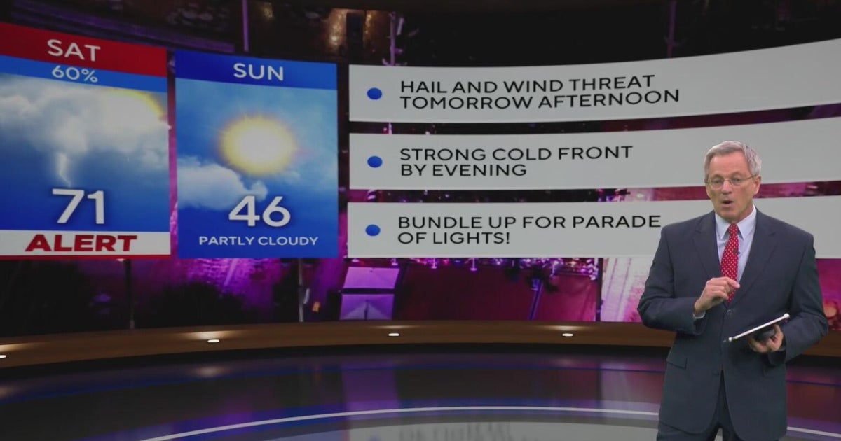 Cold blast to hit North Texas as storms move out, bringing frigid temps for Sunday’s parade