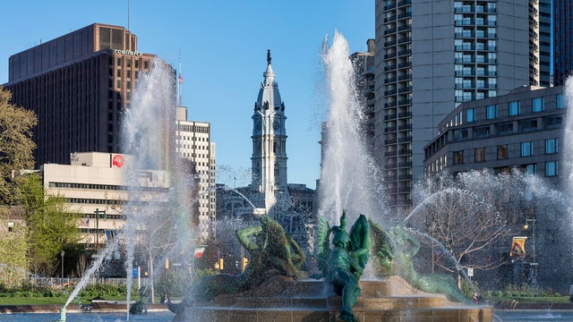 Swann Fountain at Logan's Circle 