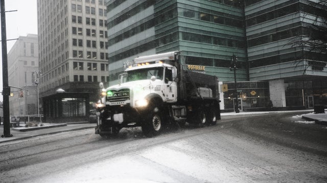 Winter Storm Packing Snow, Freezing Rain Moves Across U.S. 