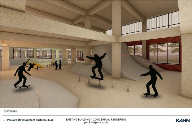 Detroit announces redevelopment plan for part of former Packard Plant site 