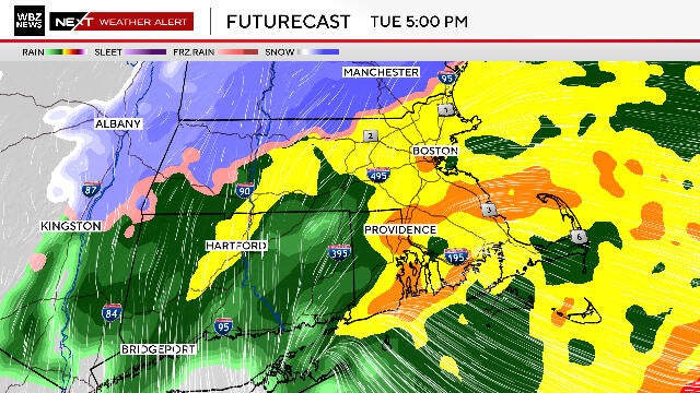 Snow, rain across Massachusetts will make evening commute treacherous ...
