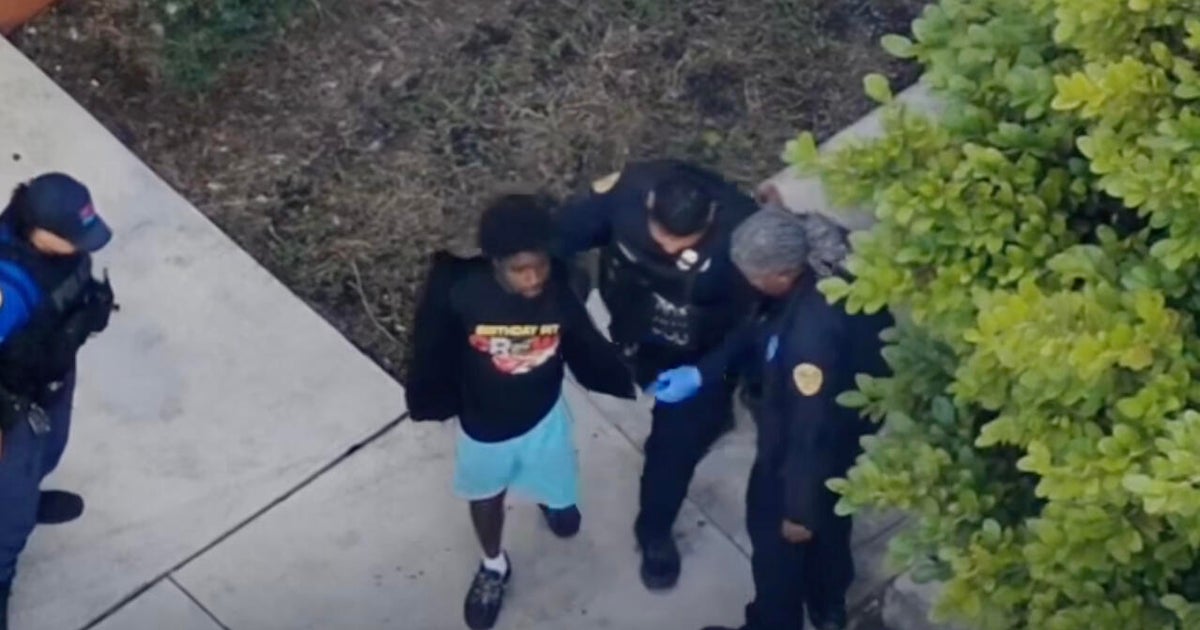 Watch: Miami police drone used to help capture suspect involved in domestic dispute