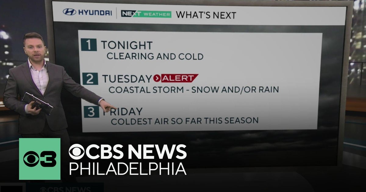 Cold Monday in Philadelphia area before snow, rain Tuesday — timing out ...