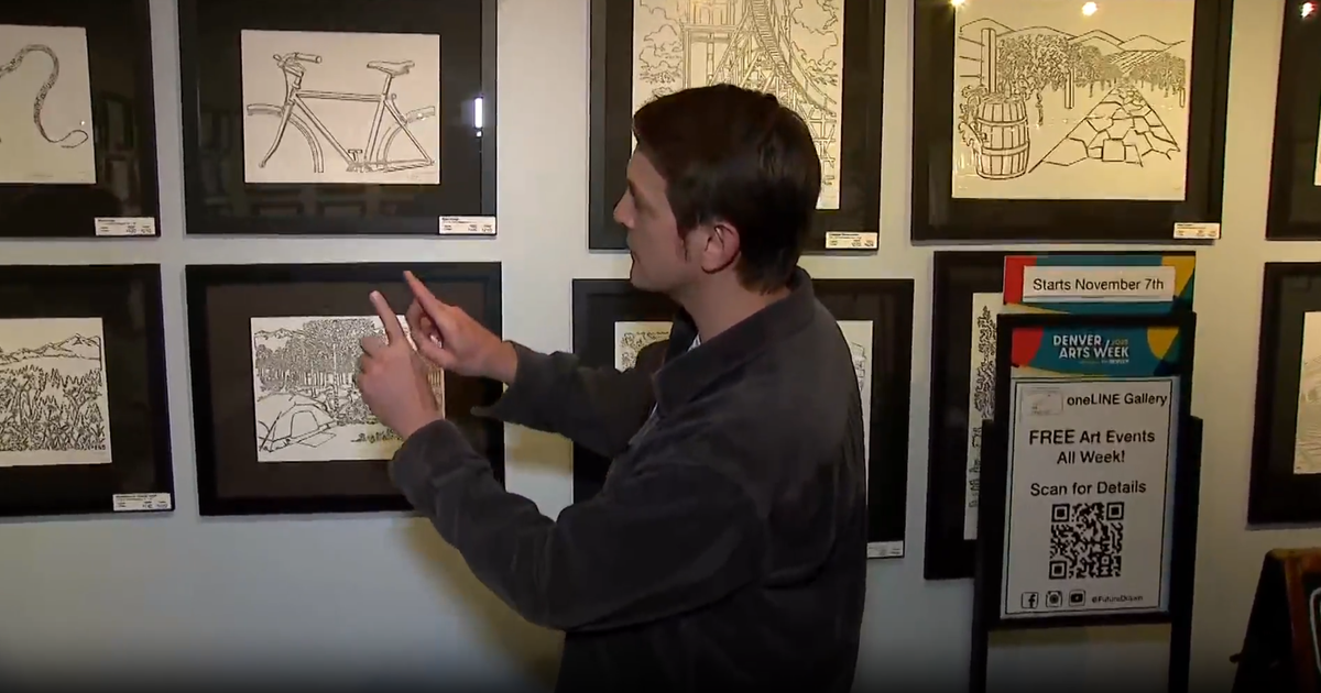 Denver artist innovated his own unique form of art