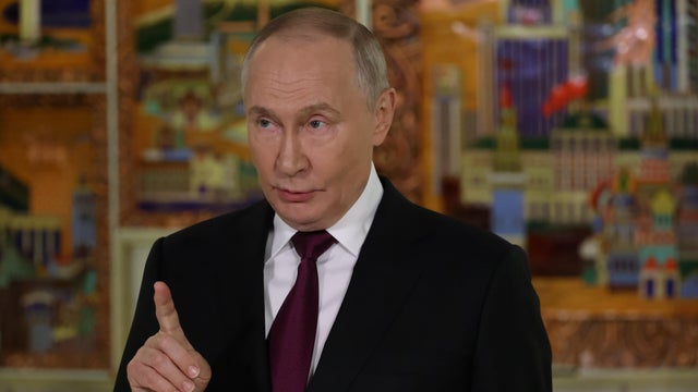 Russian President Vladimir Putin Speaks At The VTB Investment Forum 'Russia Calling!' 