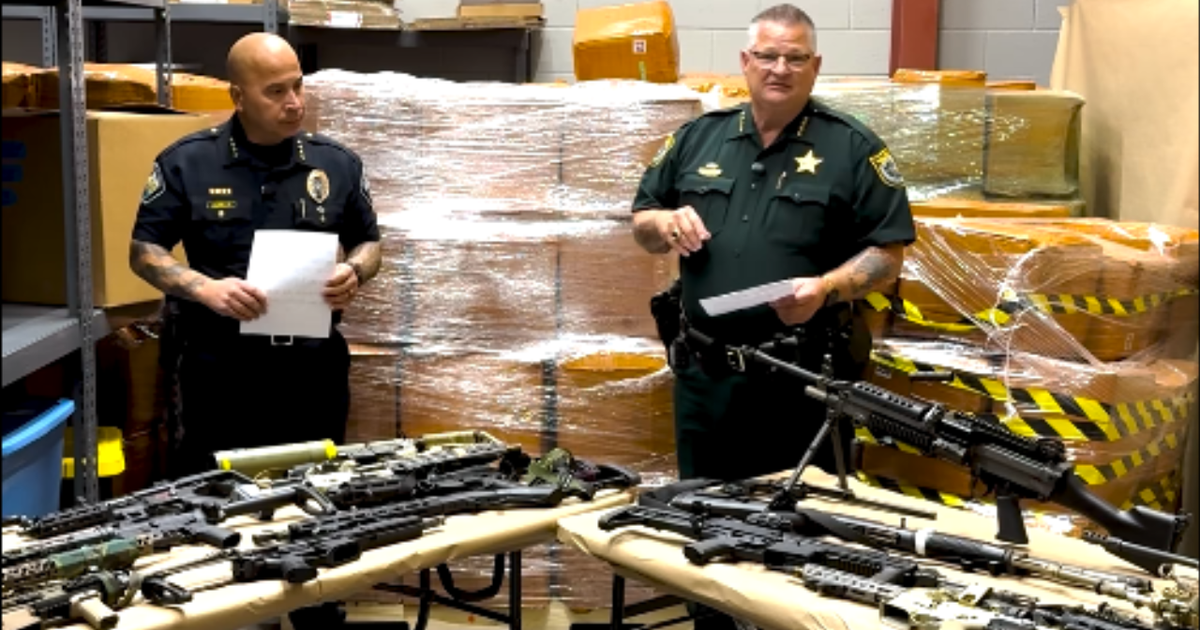 Florida drug bust seizes 92,000 pounds of 7-OH, arsenal of guns and explosives, sheriff says: “‘Breaking Bad’ on steroids”