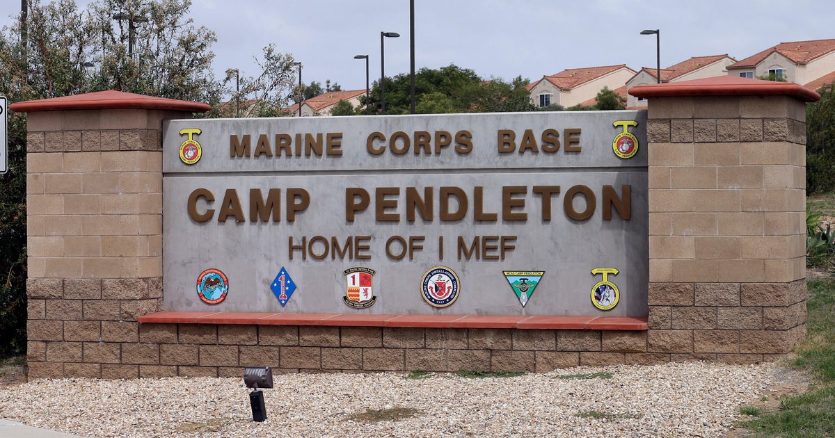 U.S. Marine dies during Camp Pendleton training exercise