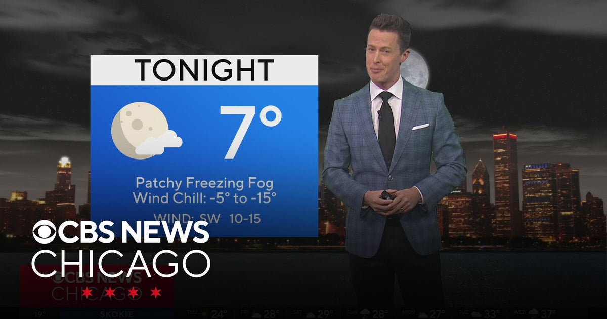 Chicago weather: Bitter cold with wind chills well below zero - CBS Chicago