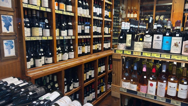 Wine in a Grocery Store 