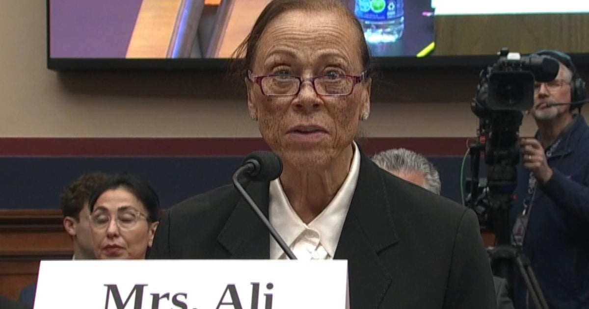 Watch: Lonnie Ali speaks in support of Muhammad Ali Revival Act at House hearing