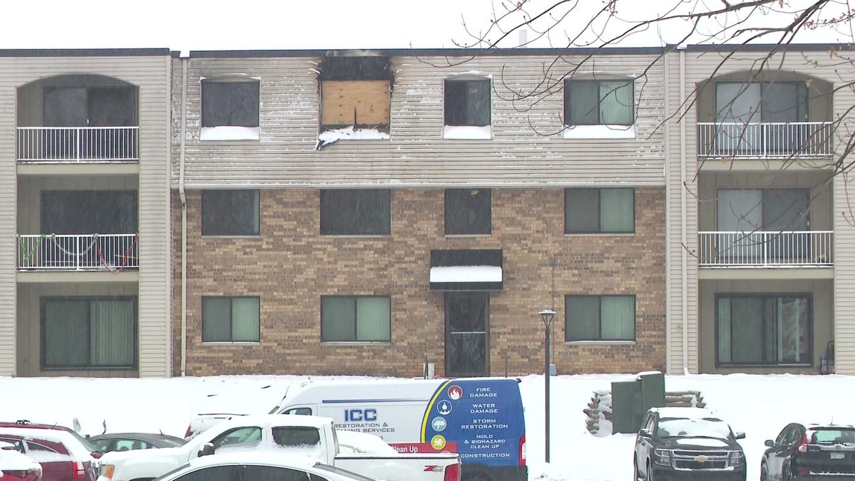 2 hospitalized after early morning apartment fire in Burnsville - CBS ...
