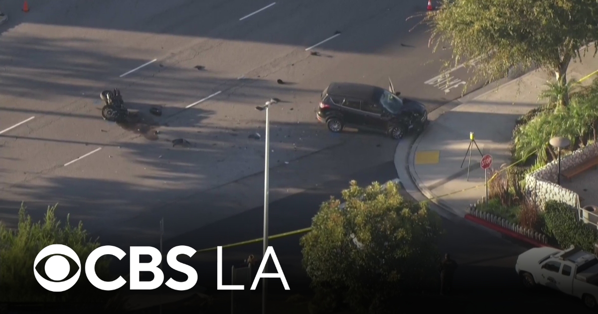 Motorcyclist killed in Seal Beach crash - CBS Los Angeles