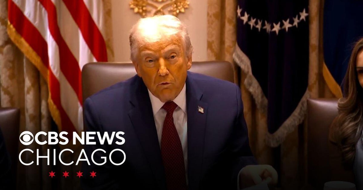 President Trump announces $12 billion in aid for farmers - CBS Chicago