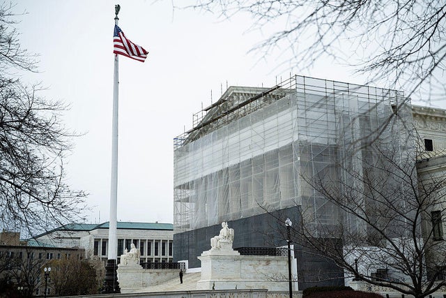 The U.S. Supreme Court in Washington, D.C., on Dec. 8, 2025.