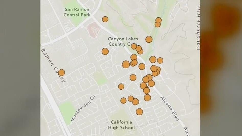 History of San Ramon earthquake swarms stretches back decades - CBS San ...