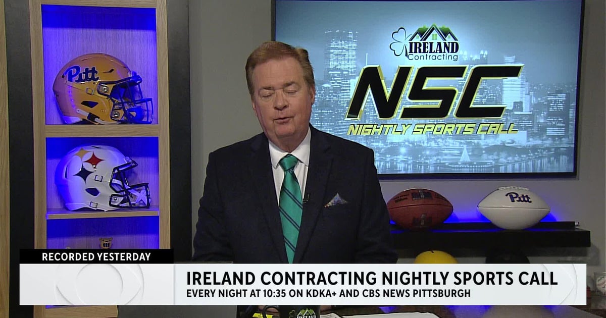 Ireland Contracting Nightly Sports Call: Dec. 9, 2025 - CBS Pittsburgh