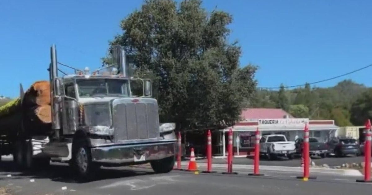 Rural Calaveras County residents frustrated with Caltrans over concrete median on Highway 4