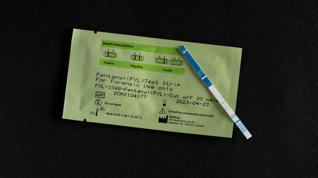 Fentanyl test strip. Fentanyl test strips are a low-cost method of helping prevent drug overdoses 