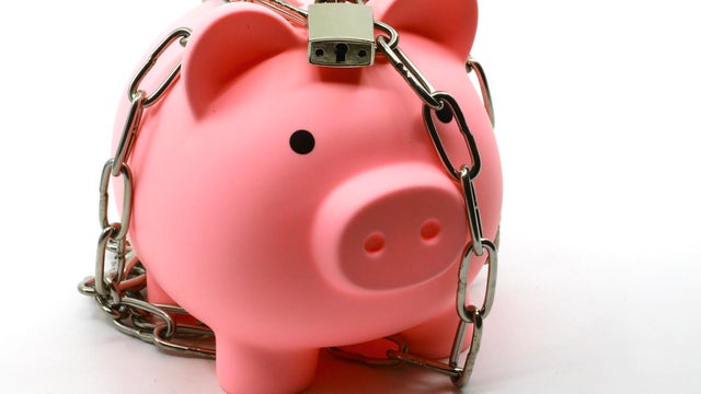 Saving money concept 