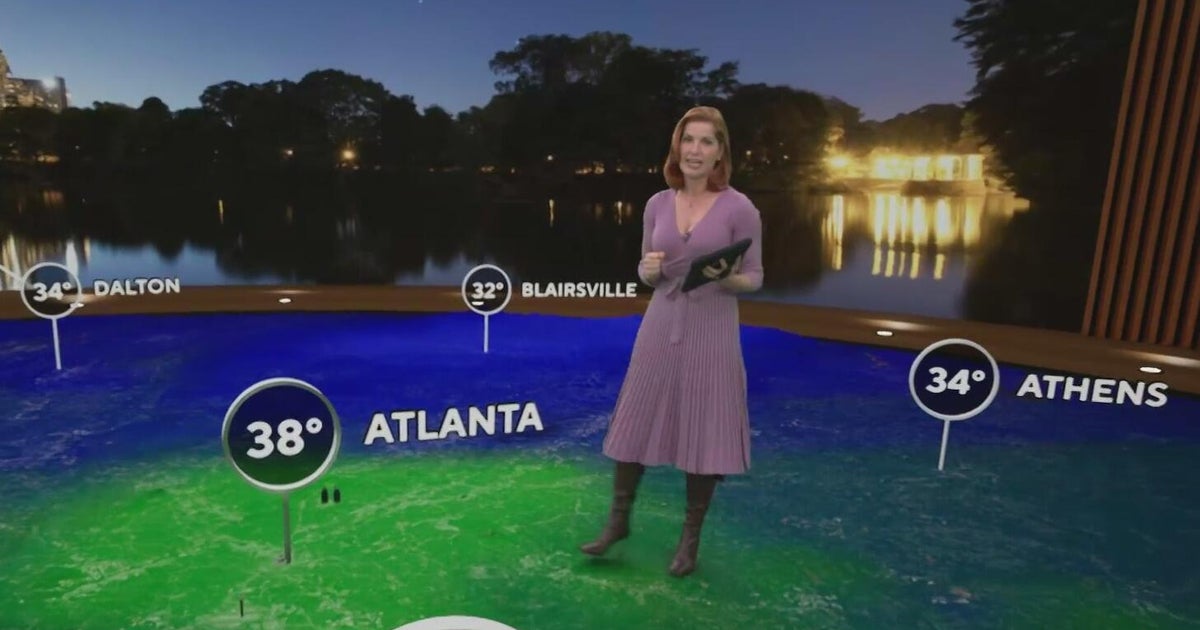Bundle up for some winter weather this weekend - CBS Atlanta