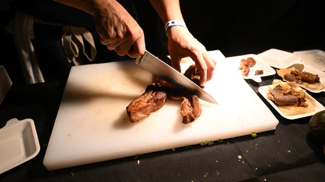 Food Network New York City Wine & Food Festival presented by Invesco QQQ - Patr&radic;&ge;n Tequila presents Tacos & Tequila hosted by Brie Larson, Courtney McBroom and Aar&radic;&ge;n S&radic;&deg;nchez featuring Tequila Cazadores and Illegal Mezcal 